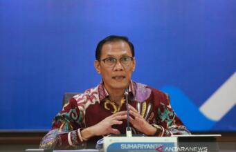 Pertumbuhan Ekonomi RI Triwulan I 2021 Minus 0,75 Persen Kepala BPS, Suhariyanto/ANTARA