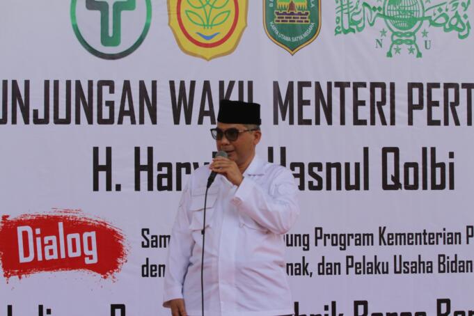 Wakil Menteri Pertanian (Wamentan) RI, Harvick Hasnul Qolbi/foto: Istimewa