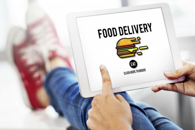 Ilustrasi Food Delivery/Antara