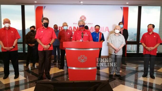 UMNO: Klaim PM Mahiaddin Tidak Benar