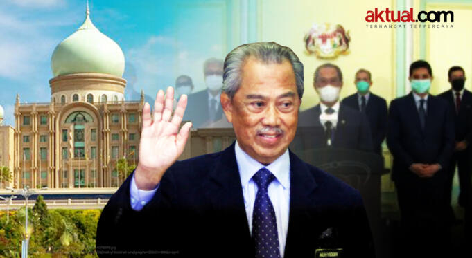 Perdana Menteri Mahiaddin dan Kabinetnya Resmi Mengundurkan Diri