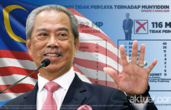 UMNO Tarik Dukungan, Berapa Pendukung PM Mahiaddin di Parlemen?