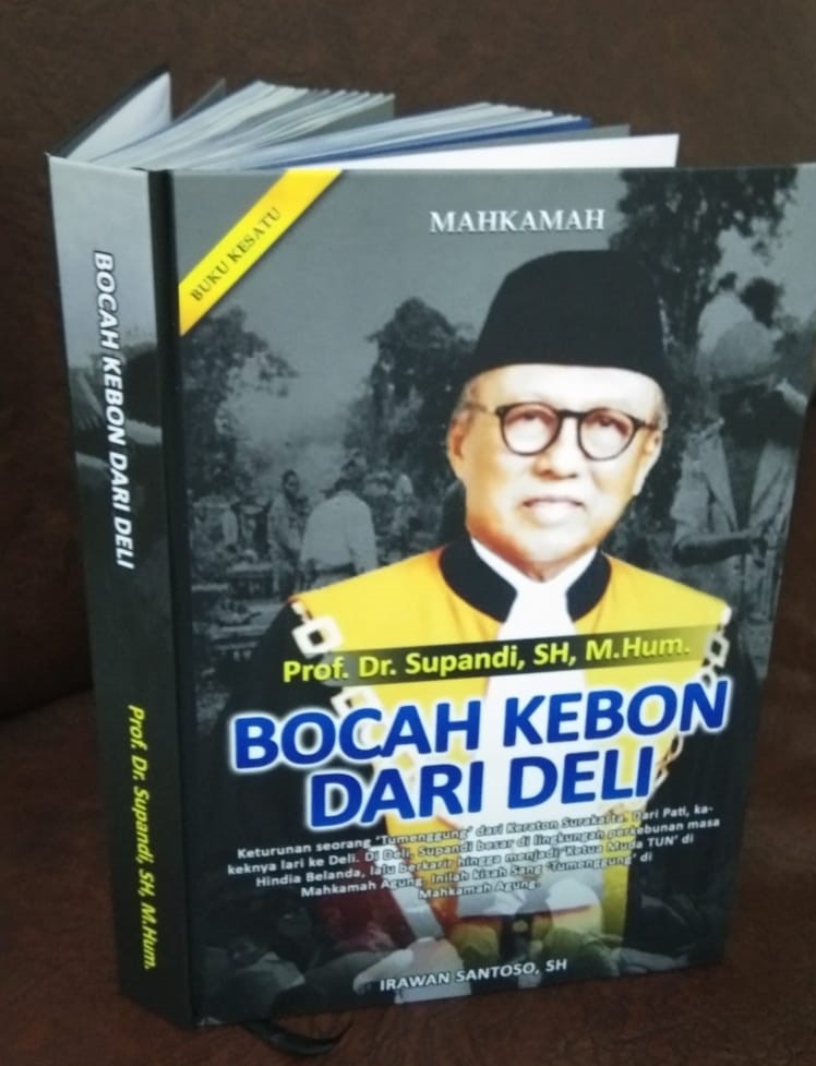 Buku 'Bocah Kebon Dari Deli,' kisah menarik berisikan pesan-pesan humanis manusia.