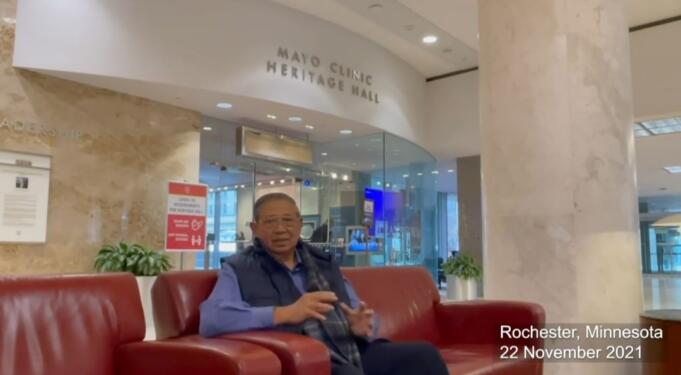 SBY Ucapkan Terima Kasih Melalui Video Instagram