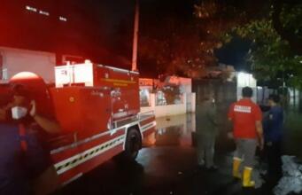 Gedung Cyber di Kuningan Jaksel Dilalap Si Jago Merah