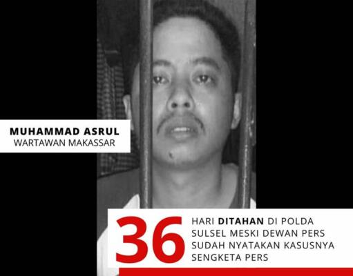 AJI Makassar Anggap Kasus Muhammad Asrul Bukan Wewenang Pengadilan