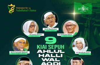 Sembilan Anggota AHWA Telah Diputuskan Dalam Muktamar NU Ke-34, Berikut Daftarnya