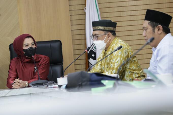 Direktur Eksekutif YKMI Ahmad Himawan saat melakukan audiensi dengan Fraksi PKB DPR-RI (Dok. YKMI)