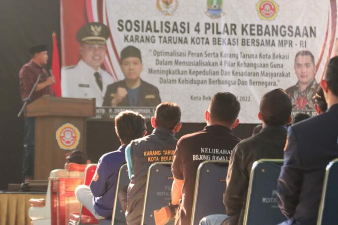 Plt hadiri Sosialisasi 4 Pilar