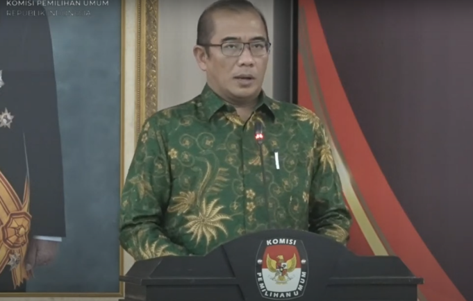 Ketua Komisi Pemilihan Umum (KPU) RI, Hasyim Asy’ari