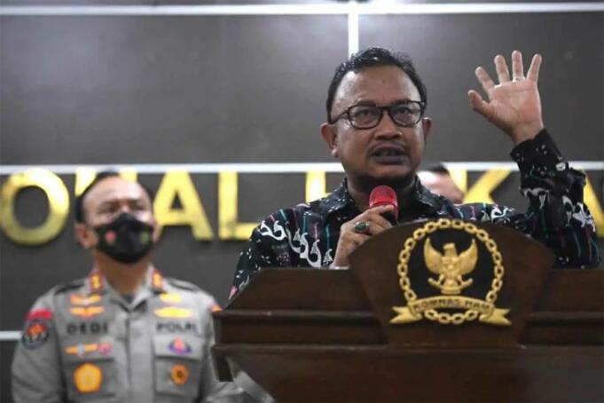 Komisioner Komnas HAM RI Mohammad Choirul Anam di Jakarta, Senin (25/7).