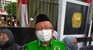 Anggota Komisi III DPR RI Arsul Sani saat ditemui di kantor KPU, Jakarta, Rabu (10/8).