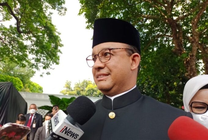 arsip foto: anies baswedan saat masih menjadi Gubernur DKI Jakarta