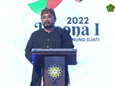 Menteri Agama Republik Indonesia Yaqut Cholil Qoumas Pekan Seni dan Olahraga Nasional (Pesona) I Perguruan Tinggi Keagamaan Negeri (PTKN) Tahun 2022 di UIN Sunan Gunung Djati Bandung