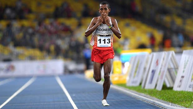 Atlet Lari Nasional Agus Prayogo