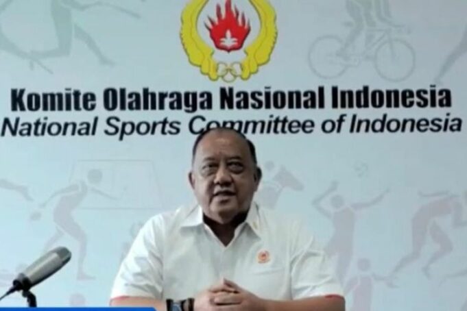 Ketua Umum Komite Olahraga Nasional Indonesia (KONI) Pusat Marciano Norman.