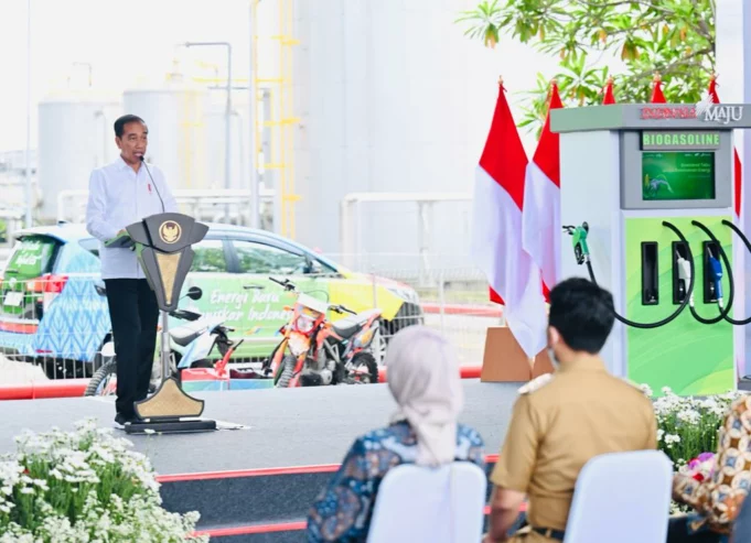 Presiden Joko Widodo meresmikan program 