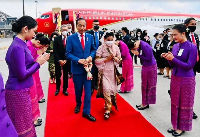 Presiden RI Joko Widodo hadiri agenda APEC di Thailand