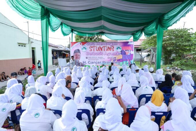 TGS Ganjar Sumut Edukasi Masyarakat Desa untuk Cegah Stunting melalui Pendekatan Agama