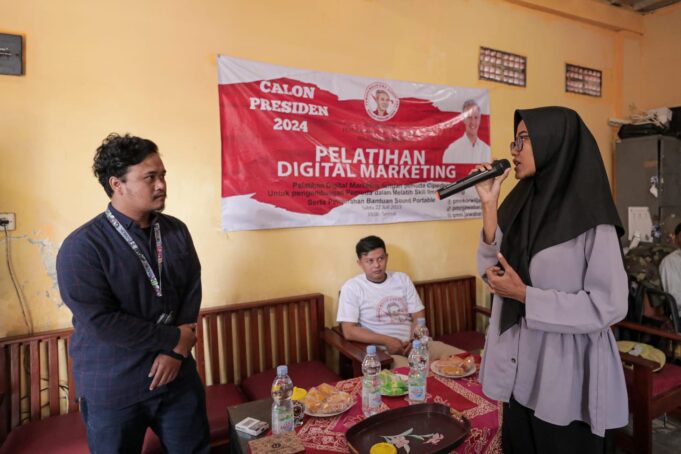 Pemuda Mahasiswa Nusantara (PMN) Jawa Barat untuk menggelar pelatihan digital marketing di Kota Bandung