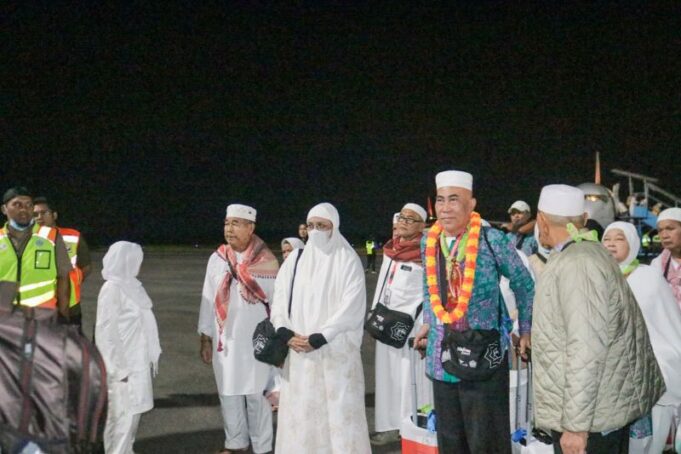 391 Jamaah Haji Kloter 1 Bengkulu Tiba dengan Selamat, Pemerintah Terapkan Layanan 'Haji Ramah Lansia