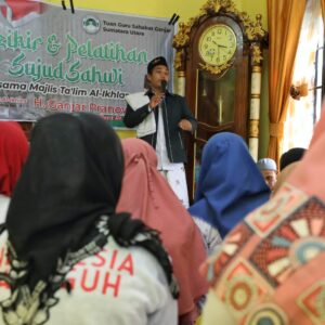 Tuan Guru Ganjar Edukasi Masyarakat Kabupaten Langkat Tentang Sujud Sahwi