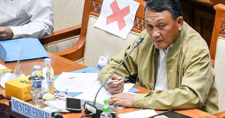 Menteri Energi dan Sumber Daya Mineral (ESDM) Arifin Tasrif