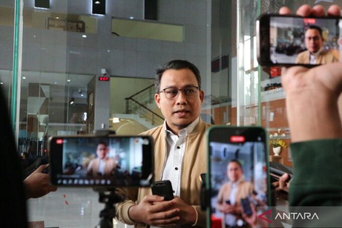 Kepala Bagian Pemberitaan KPK Ali Fikri. ANTARA/Fianda Sjofjan Rassat.