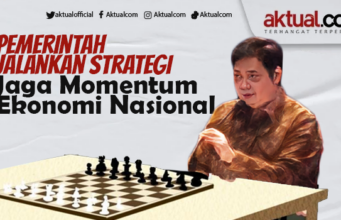 Pemerintah Jalankan Strategi Jaga Momentum Ekonomi Nasional Ilustrasi : Menteri Koordinator Bidang Perekonomian Airlangga Hartarto