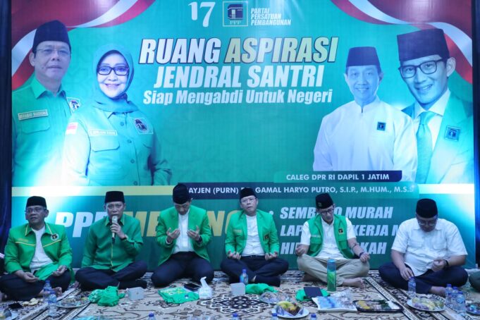 Silaturahmi Alim Ulama di Jatim, Mardiono Senang Banyak Tokoh Gabung PPP