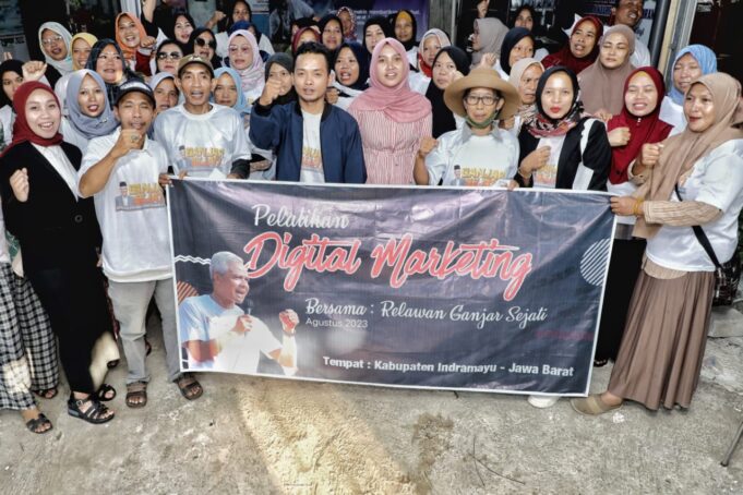 Ganjar Sejati Perkuat Potensi Pemasaran dengan Gelar Pelatihan Digital Marketing di Indramayu