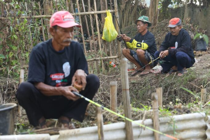 Ganjar Creativity Kampanyekan Pentingnya Konsumsi Ikan Lewat Lomba Mancing Mania