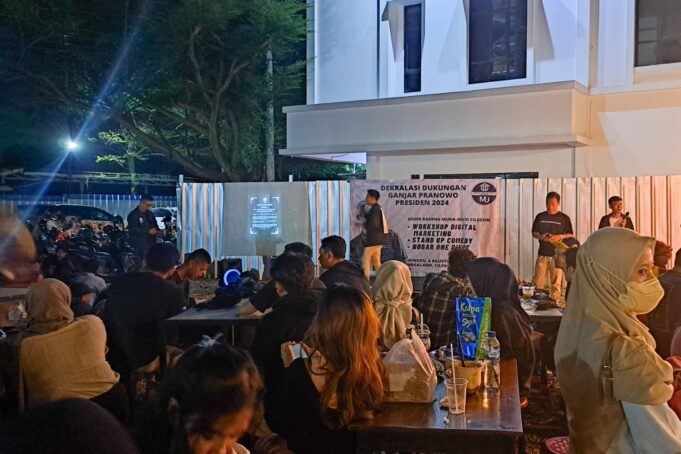 Gardu Ganjar Muda Gelar Workshop Digital Marketing hingga Nobar Serial One Piece di Cilegon