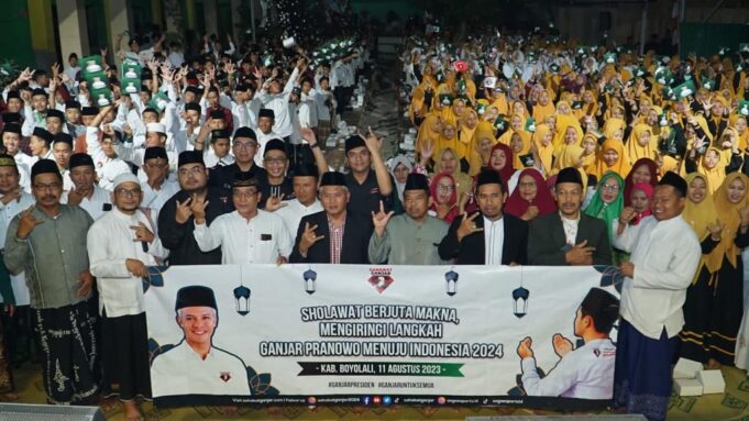 Saga Kembali Gelar Sholawat Bersama di Boyolali