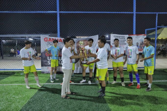 Tebarkan Kegiatan Positif, Gardu Ganjar Gelar Fun Match Mini Soccer Bareng Milenial