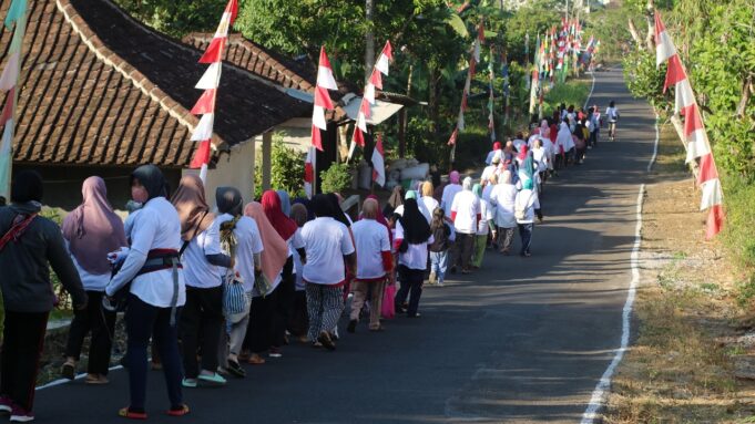 Orang Muda Ganjar Semarakkan Kemerdekaan dengan Tirakatan Hingga Lomba Agustusan