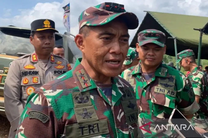 Pangdam VI Mulawarman Mayor Jenderal TNI Tri Budi Utomo. ANTARA/Nyaman Bagus Purwaniawan.