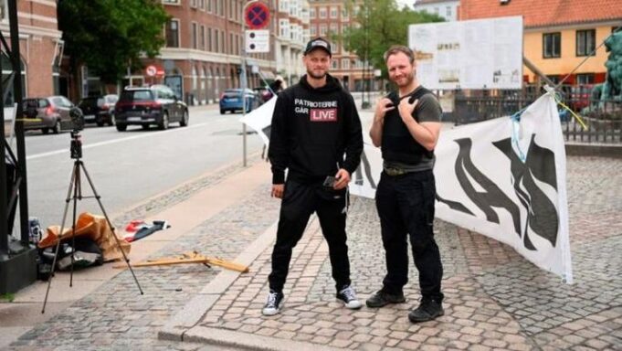Foto: Danske Patrioter dikenal sebagai kelompok sayap kanan yang kerap melaksanakan pembakaran Alquran di Denmark. Reuters