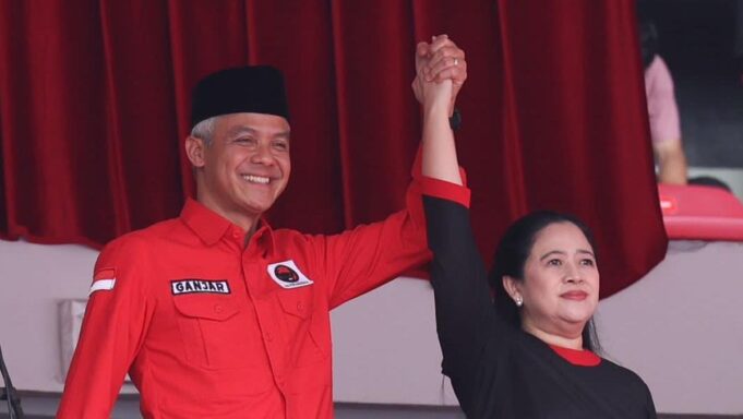 Puan Maharani dan Ganjar pranomo