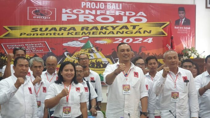 Deklarasi Dukungan Projo Bali untuk Prabowo Subianto dan Ganjar Pranowo