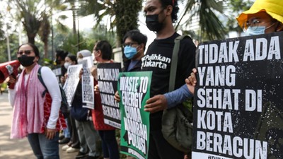 Demonstrasi Koalisi Sipil IBUKOTA