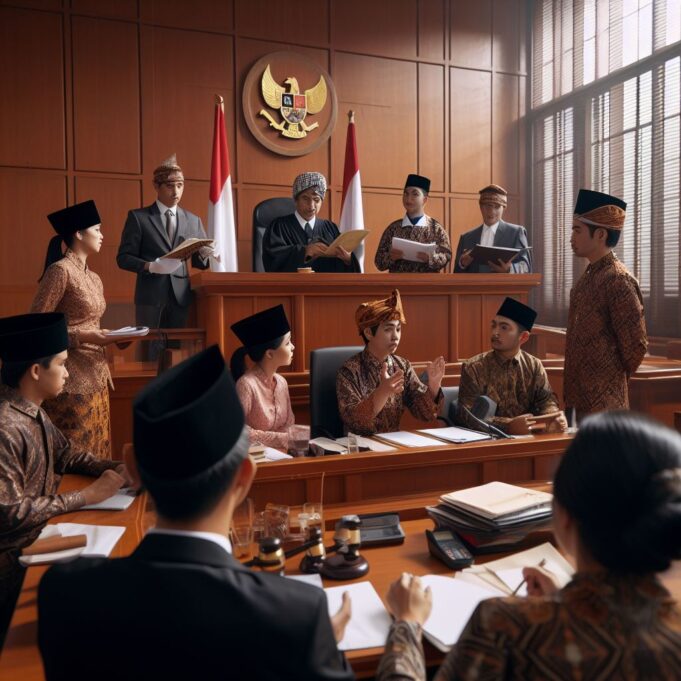 Ilustrasi Pengadilan Indonesia