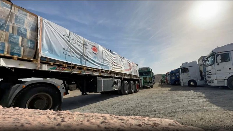 Truk Bantuan Makanan Masuk Gaza, Jeda Kemanusiaan Israel-Hamas