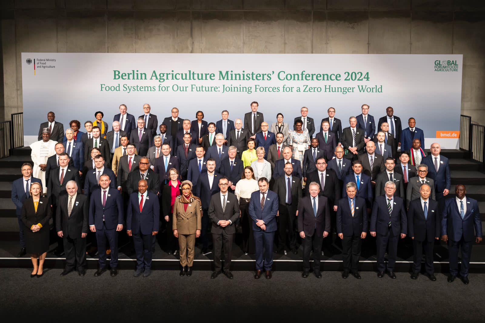 Wamentan Harvick saat menghadiri Global Forum for Food and Agriculture (GFFA) 2024 di Berlin, Jerman. 
