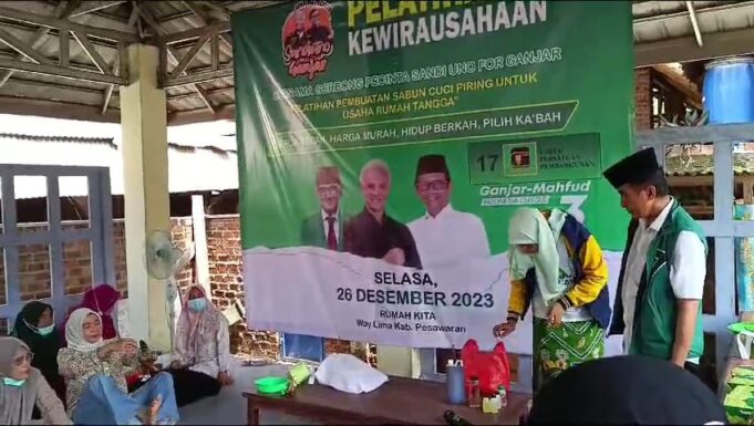 Pecinta Sandi Uno For Ganjar Bersama Warga Lampung Semakin Perkuat Dukungan Ganjar-Mahfud