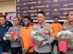 WN Papua Nugini Selundupkan 2,7 Kg Ganja Ditangkap di Argapura