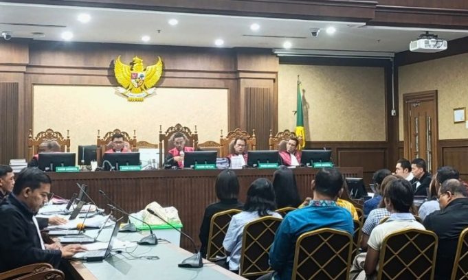 Sidang pemeriksaan saksi kasus dugaan korupsi timah di Pengadilan Tindak Pidana Korupsi (Tipikor) Jakarta, Kamis (10/10/2024).