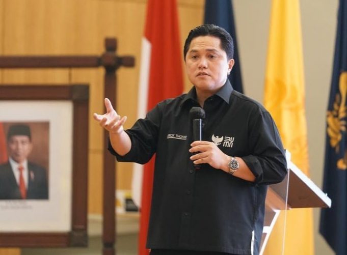 Menteri BUMN, Erick Thohir