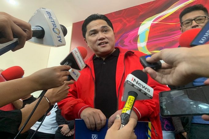 Ketua umum PSSI Erick Thohir