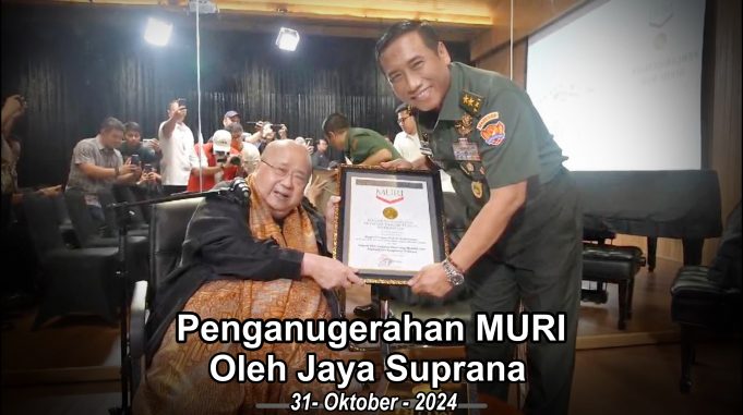 Mayjen TNI Budi Pramono raih penghargaan rekor MURI